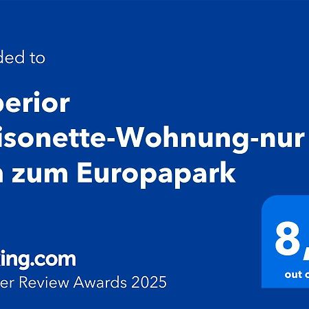 Superior Maisonette-Wohnung-Nur 5 Min Zum Europapark Kappel-Grafenhausen Esterno foto
